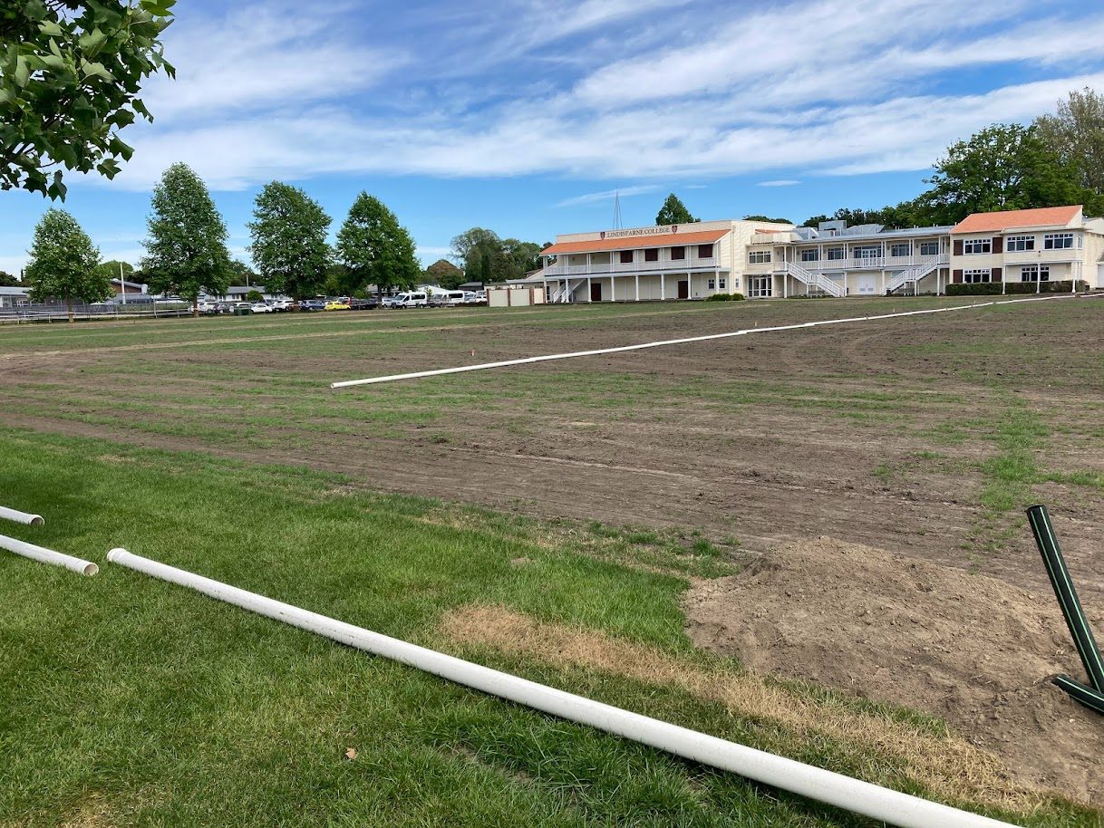 sports field irrigation Hunter industries products used